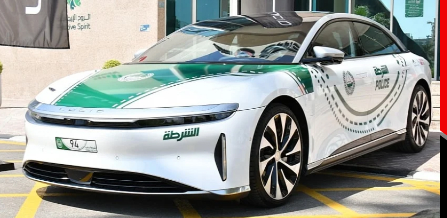 Lucid Air Joins the Dubai Police Force: A Leap Towards Sustainable Law Enforcement